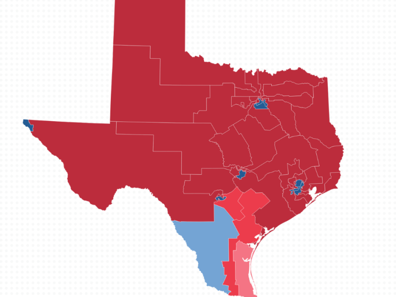 2025 2026 Mid Decade Map Cook Political Report TX CDs 